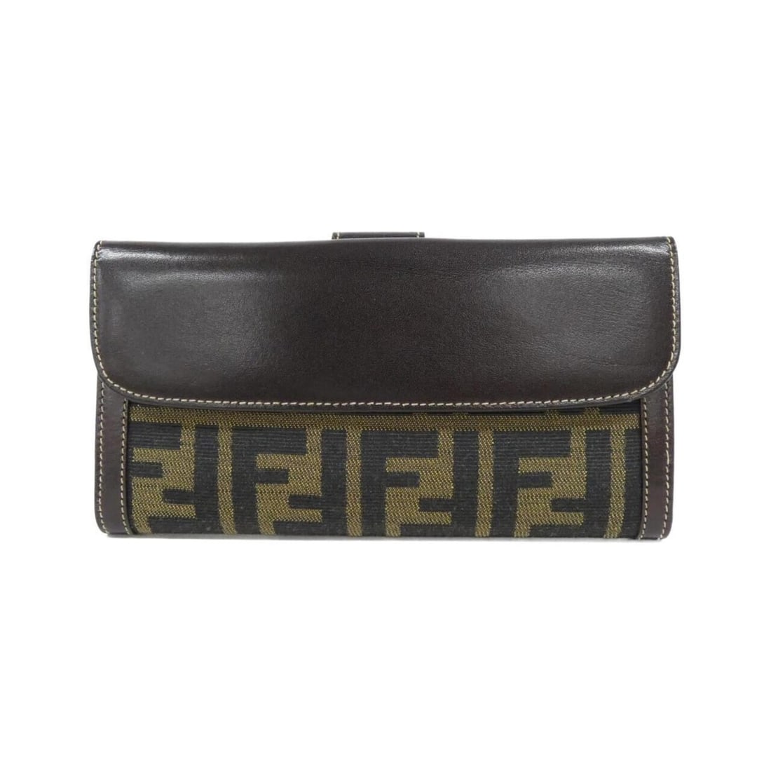 Fendi 30806 wallet: --- Catalog ---Category: SizeSize (HxWxD): 10cm x 18.5cm x 2cm / 3.93'' x 7.28'' x 0.78''Category: DesignType: Long wallet (bi-fold)Color: BrownGender: Women,MenMaterial: Canvas Category: GeneralMPN:
