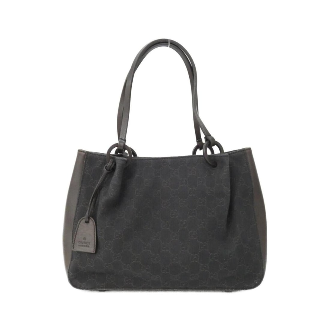 Gucci 101919 handbag: --- Catalog ---Category: SizeSize (HxWxD): 23cm x 30cm x 9cm / 9.05'' x 11.81'' x 3.54''Category: DesignType: HandbagColor: BrownGender: Women,MenMaterial: Denim , Leather Category: GeneralMPN: