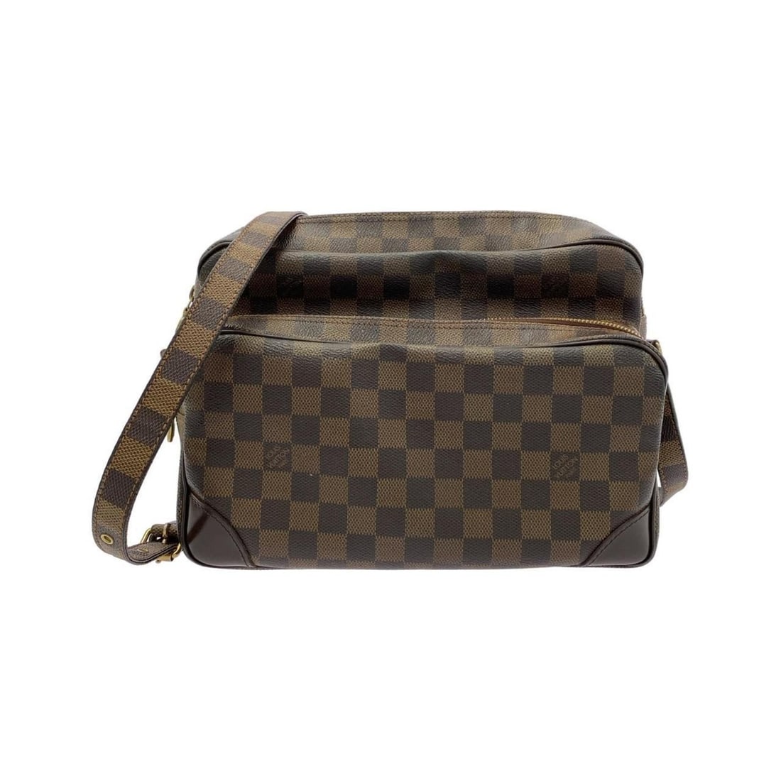 Louis Vuitton Damier Nile N48062 Shoulder Bag: --- Catalog ---Category: SizeSize (HxWxD): 19cm x 28cm x 15.5cm / 7.48'' x 11.02'' x 6.1''Category: DesignType: Shoulder bagColor: BrownGender: Women,MenMaterial: Coated canvas Category: GeneralMPN: N