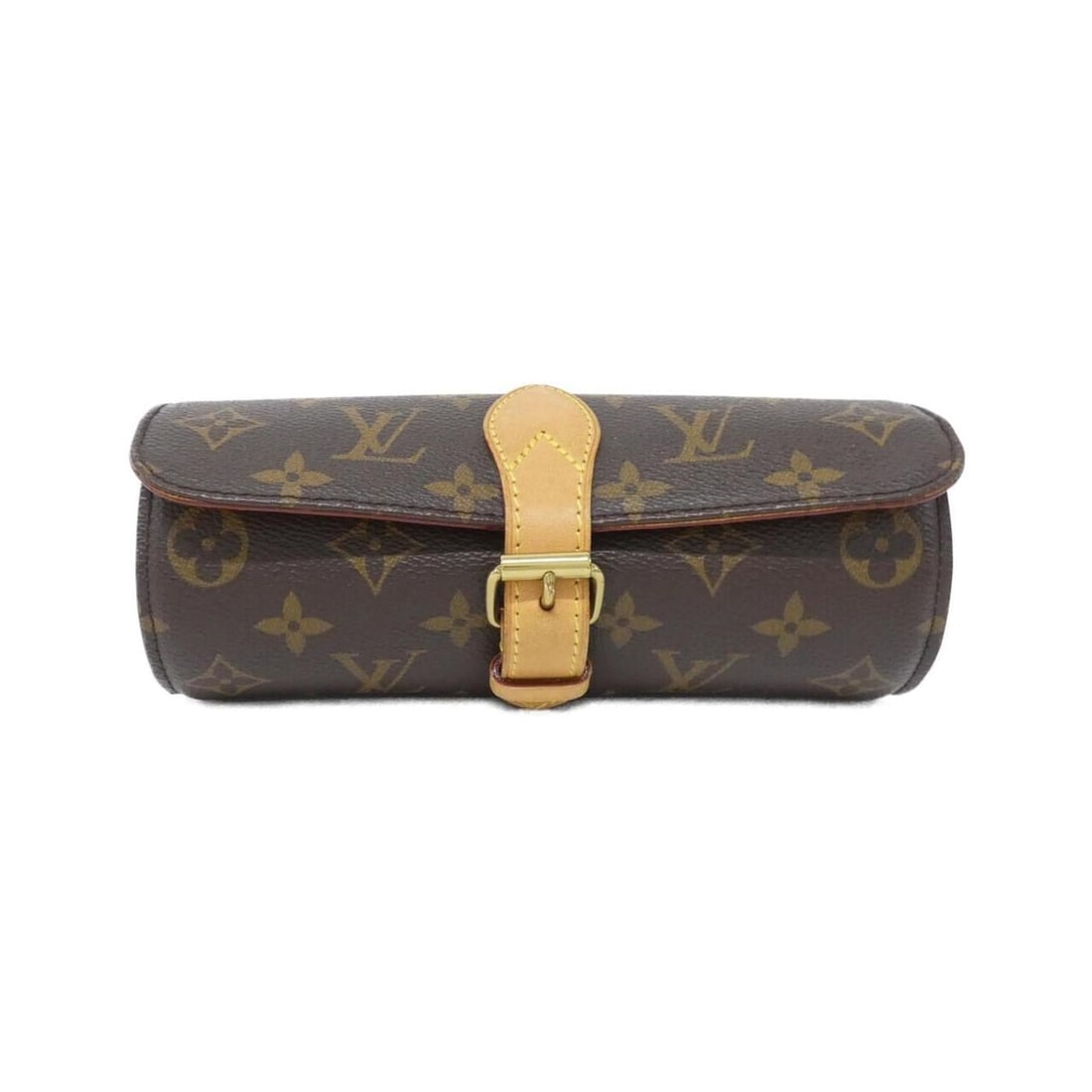 Louis Vuitton Monogram Etui 3 Montres M47530 Watch Case: --- Catalog ---Category: DesignType: Watch caseColor: BrownMaterial: CanvasCategory: GeneralMPN: M47530Brand: Louis VuittonCategory: Physical PropertiesSize (HxWxD): 8.00mm x 20.00mm x 8.00mm / 0.31''