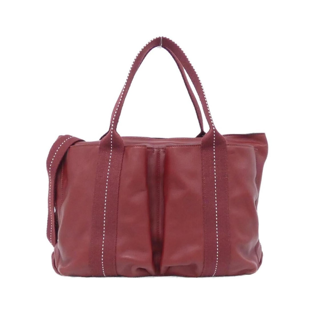 Hermes Caravan Horizontal MM 049021CK Handbag: --- Catalog ---Category: SizeSize (HxWxD): 24cm x 35cm x 9cm / 9.44'' x 13.77'' x 3.54''Category: DesignType: HandbagColor: Red colorGender: WomenCategory: GeneralMPN: 049021CKBrand: Hermes--- Item