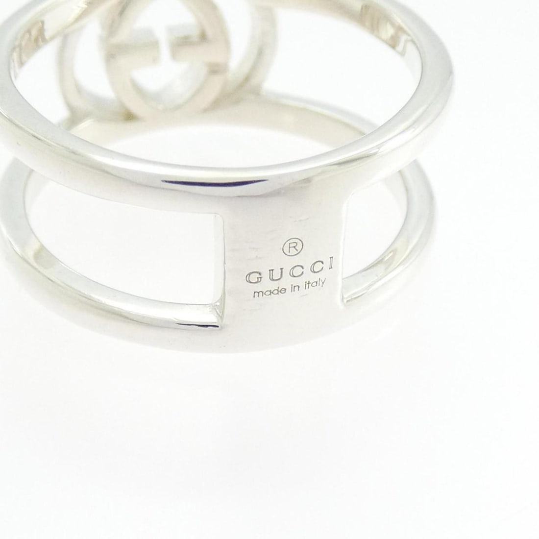 Gucci Interlocking Wide Ring - 4