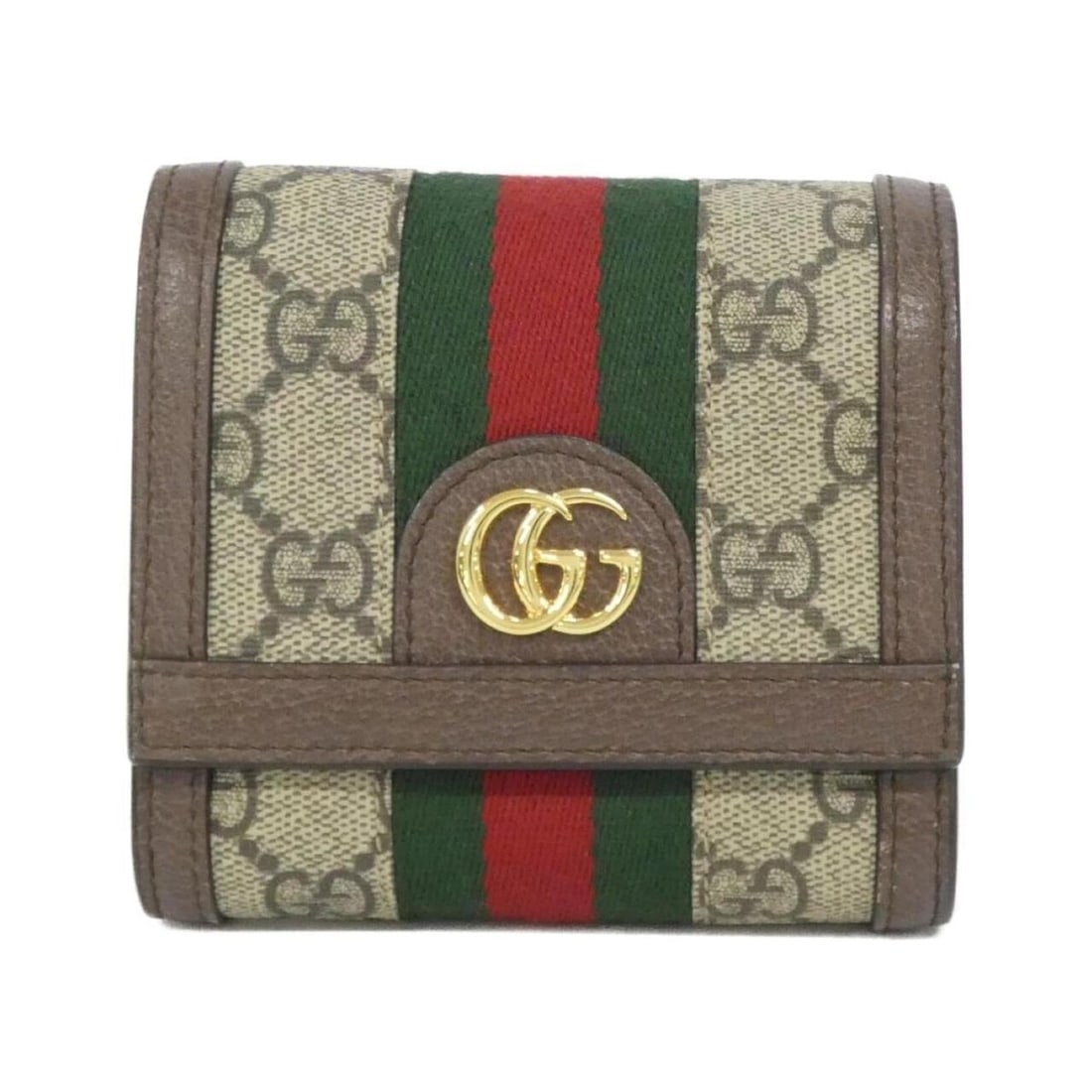 Gucci OPHIDIA 598662 96IWG wallet: --- Catalog ---Category: SizeSize (HxWxD): 10cm x 11cm x 3cm / 3.93'' x 4.33'' x 1.18''Category: DesignType: Wallet (bi-fold)Color: Beige, BrownGender: Men,WomenMaterial: GG Supreme Category: GeneralM
