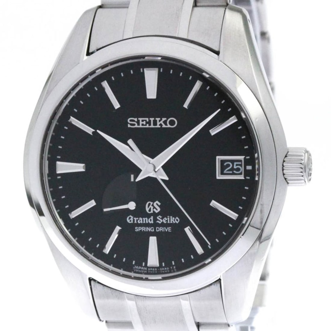 GRAND SEIKO Spring Drive SBGA003 Steel Mens Watch 9R65-0AA0 Polished: --- Catalog ---Category: SizeCase Diameter: 41mm / 1.61''Category: DesignType: WristwatchStyle: SportGender: MenColor (Dial): BlackMaterial (Band): Stainless steelMaterial (Case): Stainless steelCateg
