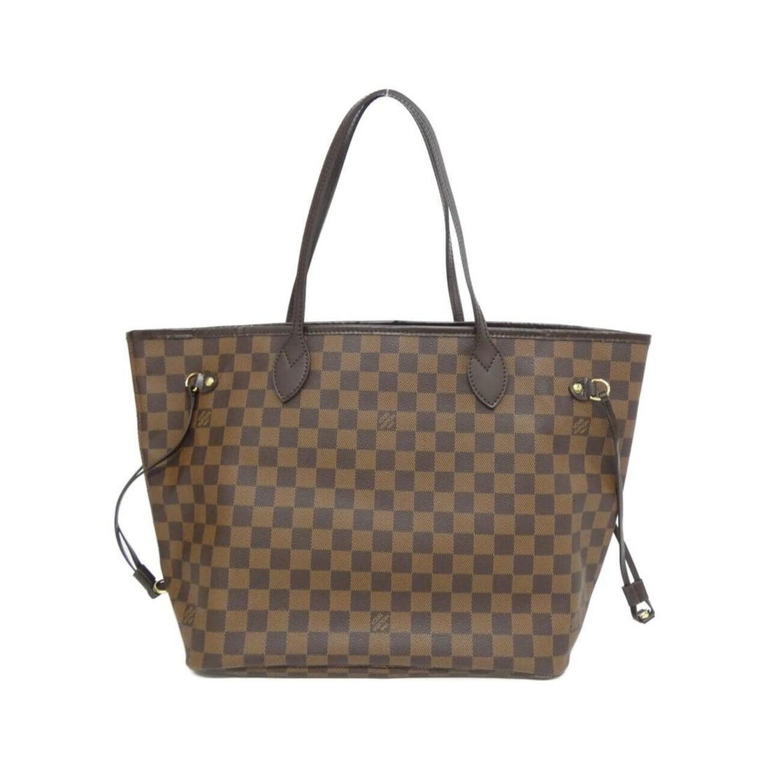 Louis Vuitton Damier Neverfull MM N51105 Handbag: --- Catalog ---Category: SizeSize (HxWxD): 29cm x 47cm x 15cm / 11.41'' x 18.5'' x 5.9''Category: DesignType: HandbagColor: EbeneGender: WomenMaterial: Coated canvas Hardware Color: GoldCategory: Gene