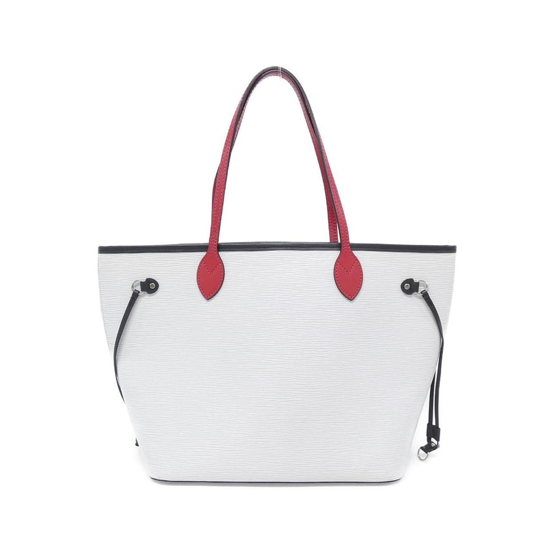 Louis Vuitton Epi Neverfull MM M55591 Handbag: --- Catalog ---Category: SizeSize (HxWxD): 29cm x 47cm x 16cm / 11.41'' x 18.5'' x 6.29''Category: DesignType: Handbag, PouchColor: BlancGender: WomenMaterial: Leather Hardware Color: SilverLeather/Fu