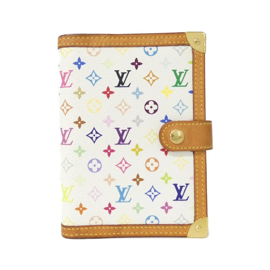 Louis Vuitton Multicolore Agenda PM R20896 Organizer: --- Catalog ---Category: DesignColor: WhiteMaterial: Coated canvas Category: GeneralMPN: R20896Brand: Louis VuittonCategory: Physical PropertiesSize (HxWxD): 15cm x 10cm x 2cm / 5.9'' x 3.93'' x 0.78'
