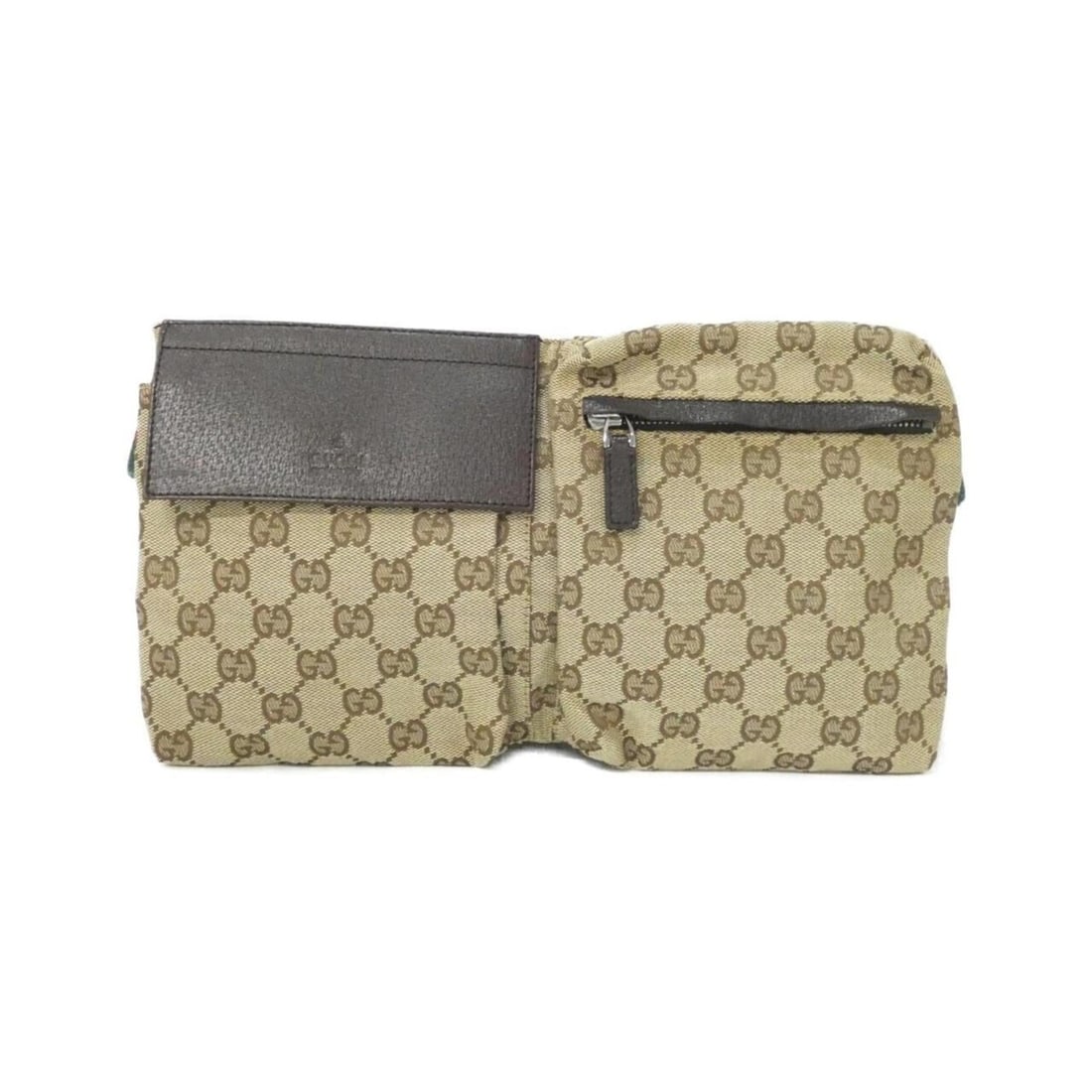 Gucci 28566 F4FOR waist bag: --- Catalog ---Category: SizeSize (HxWxD): 16cm x 29cm x 2cm / 6.29'' x 11.41'' x 0.78''Category: DesignType: Fanny packColor: BeigeGender: WomenMaterial: GG canvas Hardware Color: SilverCategory: Gen