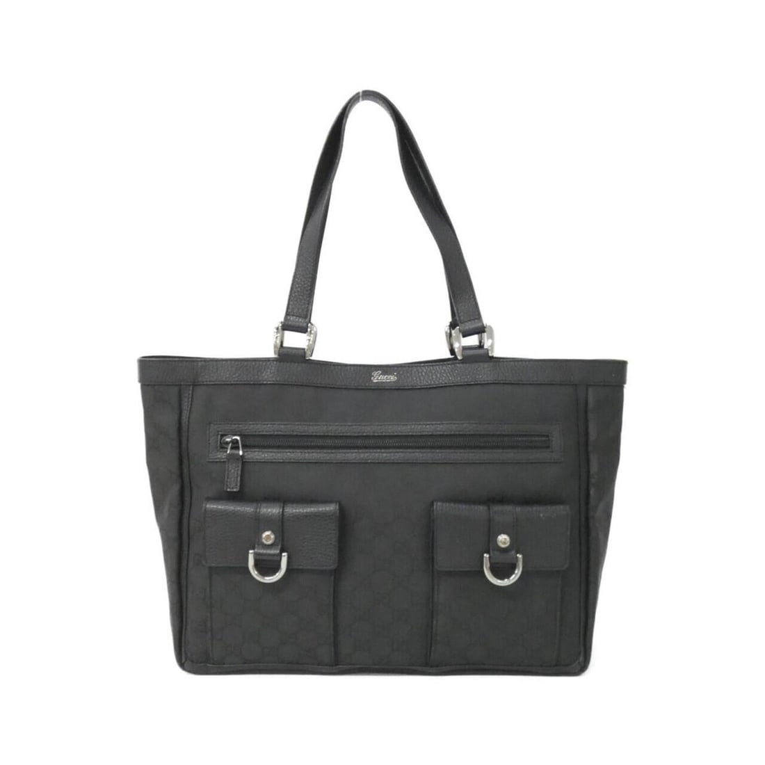 Gucci 268639 handbag: --- Catalog ---Category: SizeSize (HxWxD): 25cm x 32cm x 8cm / 9.84'' x 12.59'' x 3.14''Category: DesignType: HandbagColor: BlackGender: WomenMaterial: Nylon Category: GeneralMPN: 268639Brand: Gucci--