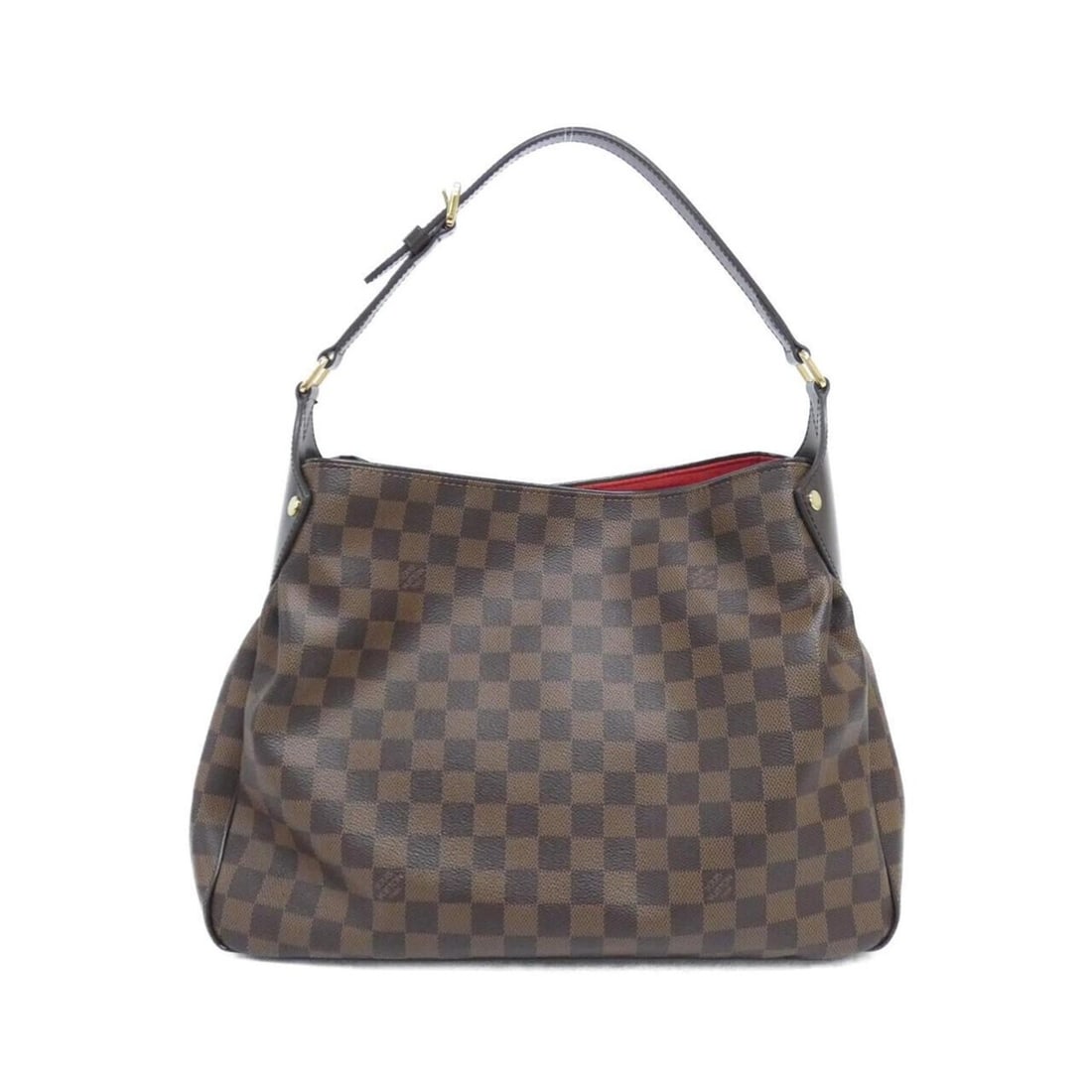 Louis Vuitton Damier Regia N63542 Shoulder Bag: --- Catalog ---Category: SizeSize (HxWxD): 25cm x 37cm x 15cm / 9.84'' x 14.56'' x 5.9''Category: DesignType: Shoulder bagColor: BrownGender: Women,MenMaterial: Coated canvas Category: GeneralMPN: