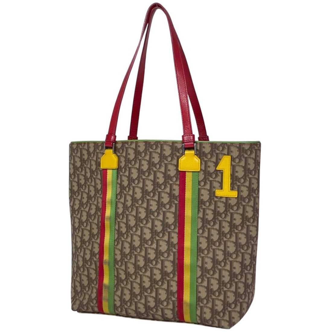 Christian Dior Trotter Print Tote Bag, Shoulder Coated Canvas, Brown, Women's: --- Catalog ---Category: SizeSize (HxWxD): 30cm x 27cm x 10cm / 11.81'' x 10.62'' x 3.93''Category: DesignType: Tote bagColor: BrownGender: WomenMaterial: Trotter , Coated canvas Category: GeneralBran