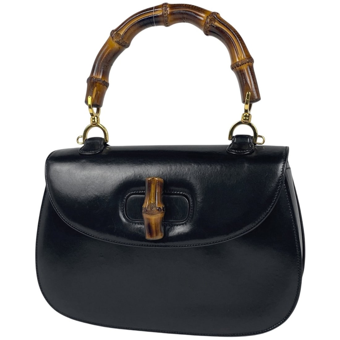 Gucci Bamboo Handbag 000010633 Old Leather Black Women's: --- Catalog ---Category: SizeSize (HxWxD): 18cm x 23cm x 7cm / 7.08'' x 9.05'' x 2.75''Category: DesignType: HandbagColor: BlackGender: WomenMaterial: Bamboo , Leather Category: GeneralBrand: Gucci---