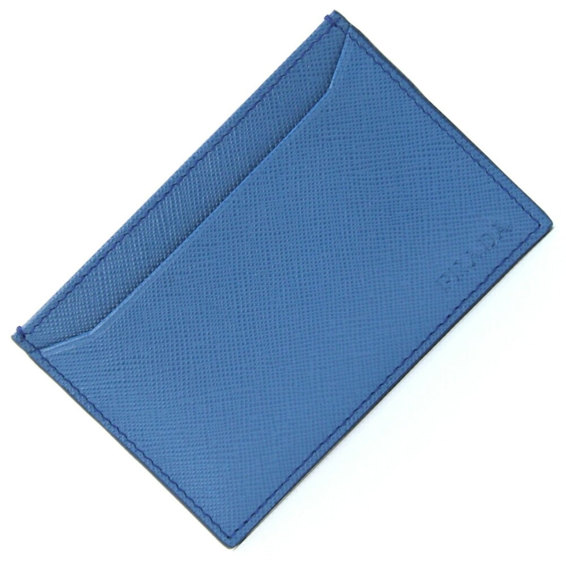Prada Card Case 2M0208 Blue Leather Pass for Men: --- Catalog ---Category: DesignType: Card caseColor: BlueGender: MenMaterial: Leather Category: GeneralMPN: 2M0208Brand: PradaCountry of Origin: TurkeyCategory: Physical PropertiesSize (HxWxD): 7cm x