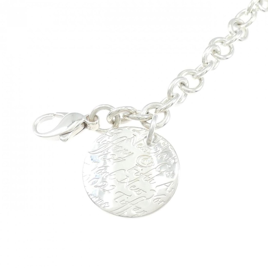 Tiffany Notes Tag Bracelet: --- Catalog ---Category: SizeLength: 18cm / 7.08''Category: DesignType: Charm braceletColor: SilverGender: WomenMaterial: Silver 925Category: GeneralBrand: Tiffany--- Item List ---Section: ConditionRa