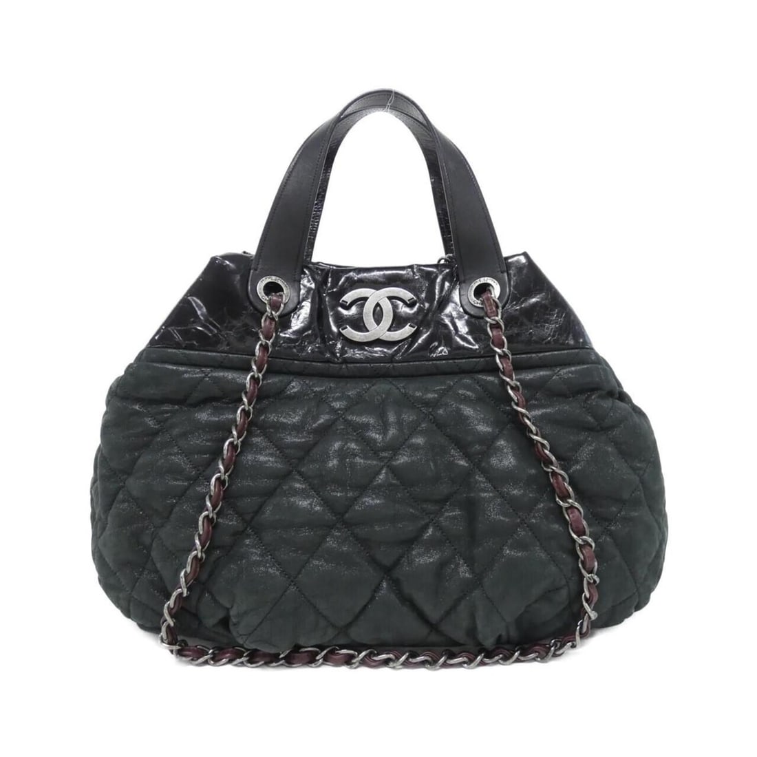 Chanel In the Mix Line 49683 Handbag: --- Catalog ---Category: SizeWeight: 1.08kg / 2.38lb.Size (HxWxD): 32cm x 40cm x 15cm / 12.59'' x 15.74'' x 5.9''Strap Length: 80cm / 31.49''Handle Length: 33cm / 12.99''Category: DesignType: