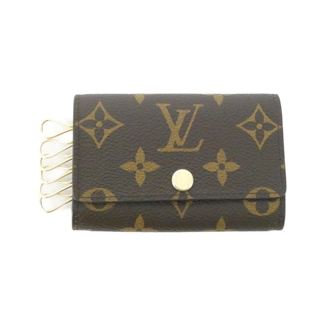 Louis Vuitton Monogram Multicle M62630 Key Case: --- Catalog ---Category: DesignType: KeycaseColor: MarronCategory: GeneralMPN: M62630Brand: Louis VuittonCategory: Physical PropertiesSize (HxWxD): 7cm x 11cm x 1cm / 2.75'' x 4.33'' x 0.39''--- Item