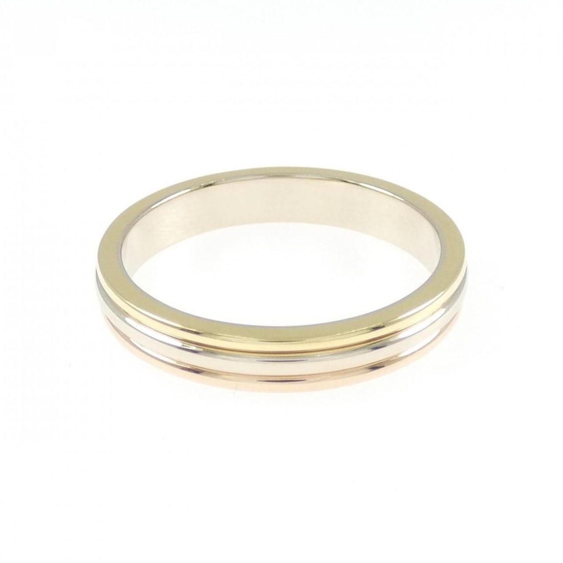 Cartier Three-Gold Wedding Ring - 2