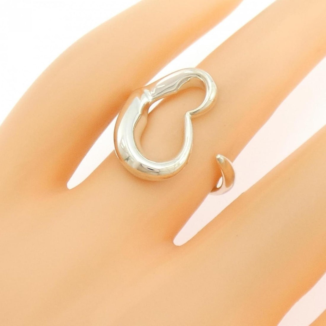 Tiffany Open Heart Ring - 5