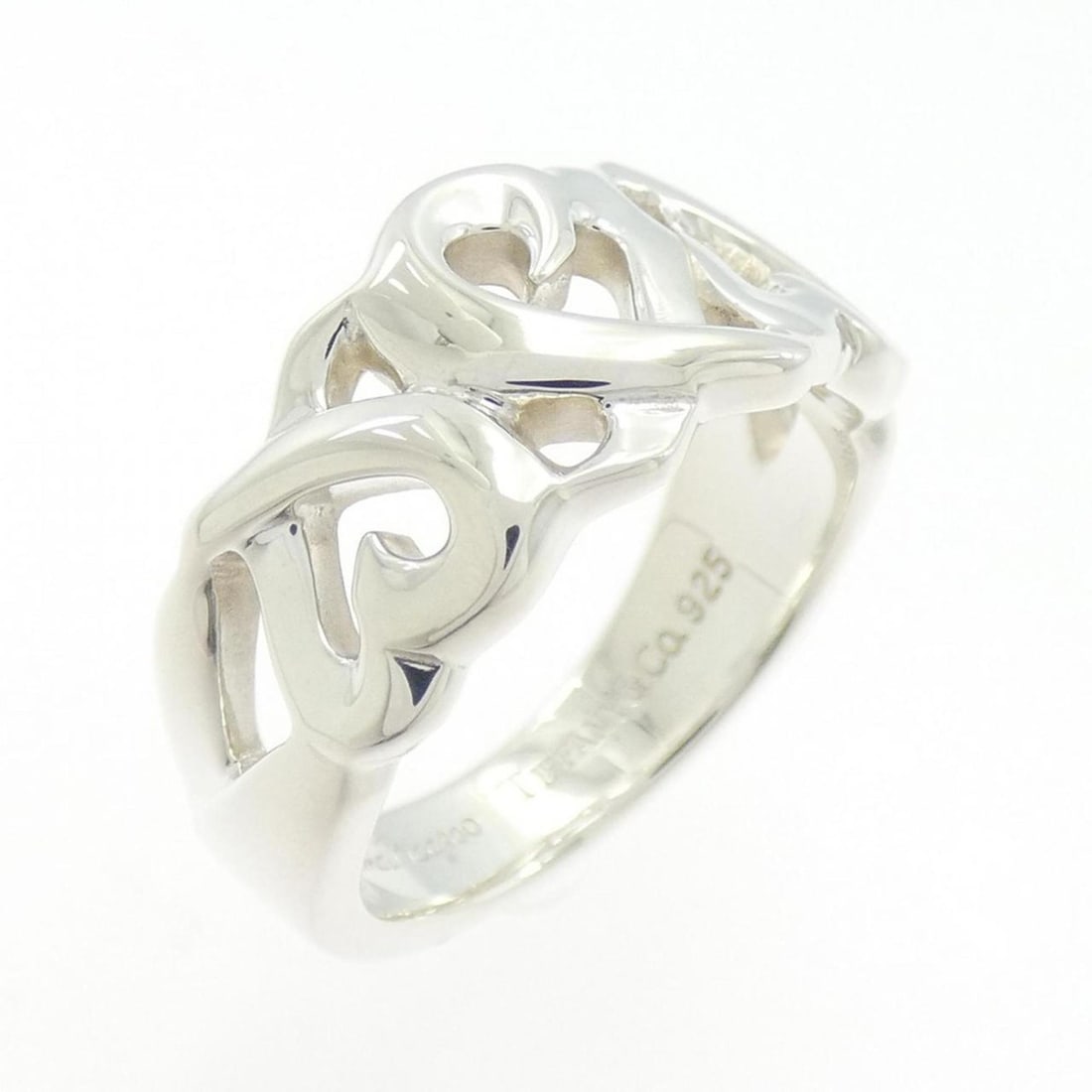 Tiffany Triple Loving Heart Ring (1 of 6)