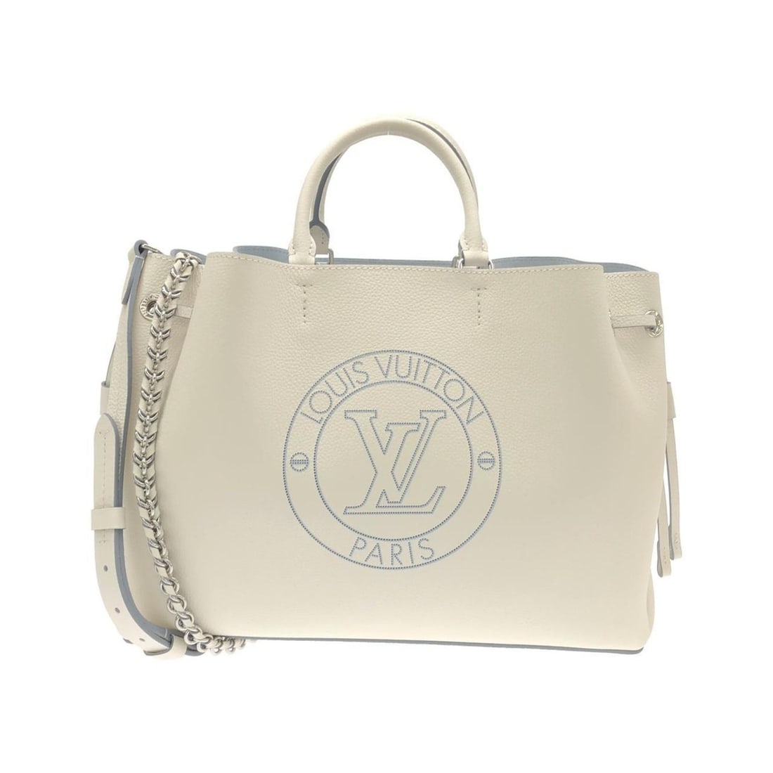 Louis Vuitton Mahina Bella Tote M11733 Shoulder Bag: --- Catalog ---Category: SizeSize (HxWxD): 24.5cm x 33cm x 13cm / 9.64'' x 12.99'' x 5.11''Category: DesignType: Shoulder bagColor: BlancGender: Men,WomenMaterial: Leather Hardware Color: