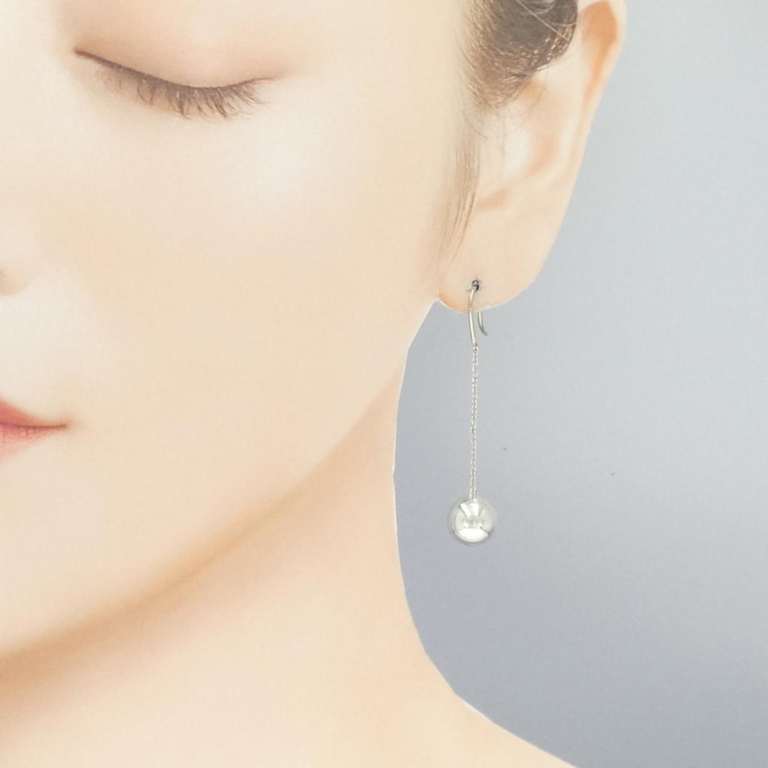 Tiffany ball hook earrings - 4