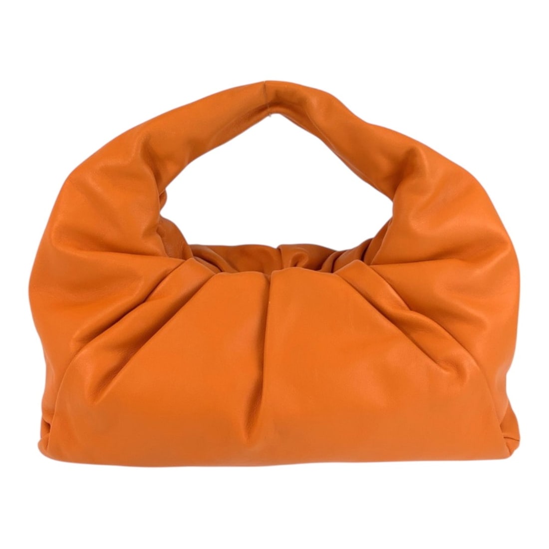 BOTTEGA VENETA The Shoulder Pouch in Orange Leather (BO8576669L) - Hobo Bag/Handbag for Women (1 of 10)