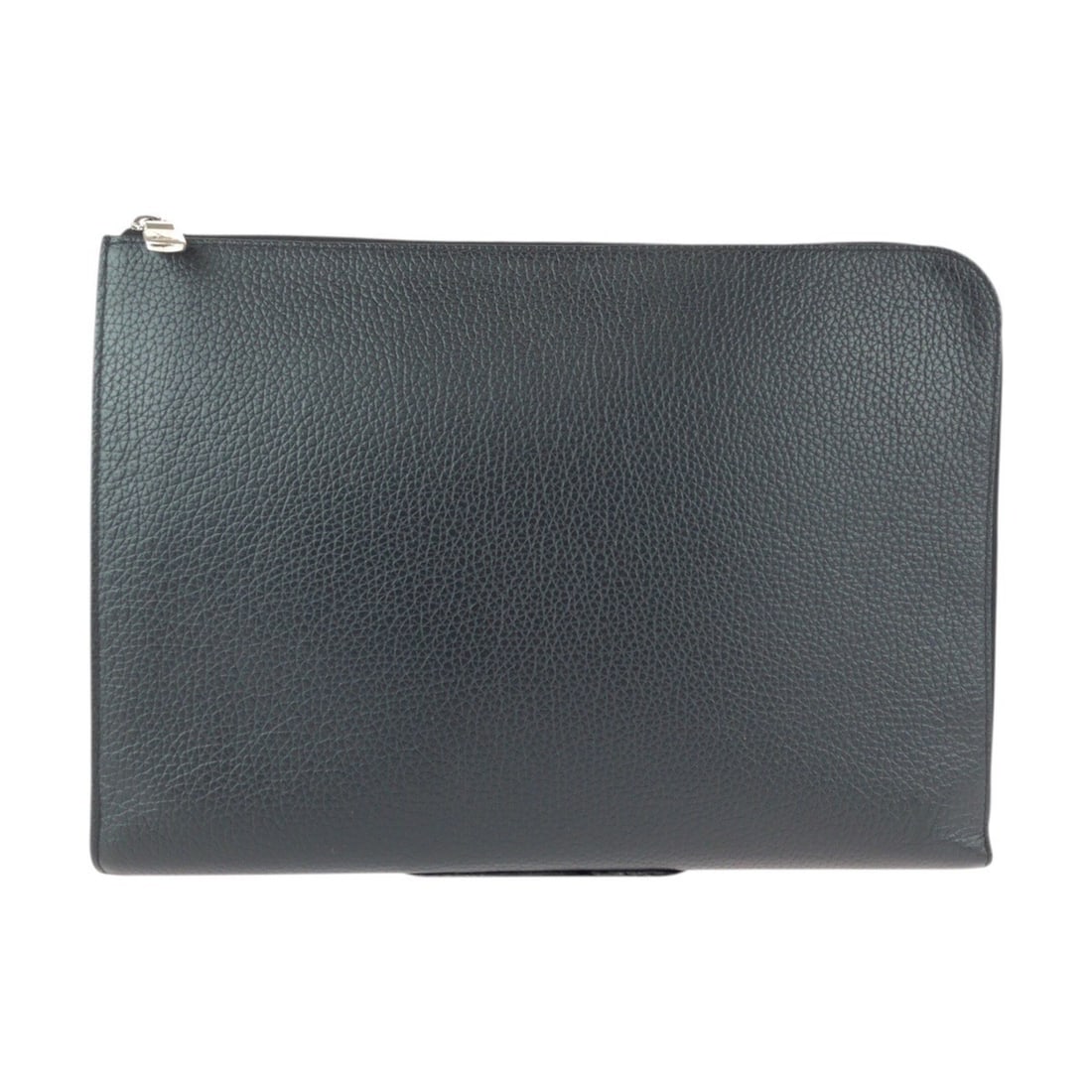 LOUIS VUITTON Taurillon Pochette Jour GM Black/Noir Leather with Silver Hardware, M67768, Men's (1 of 16)