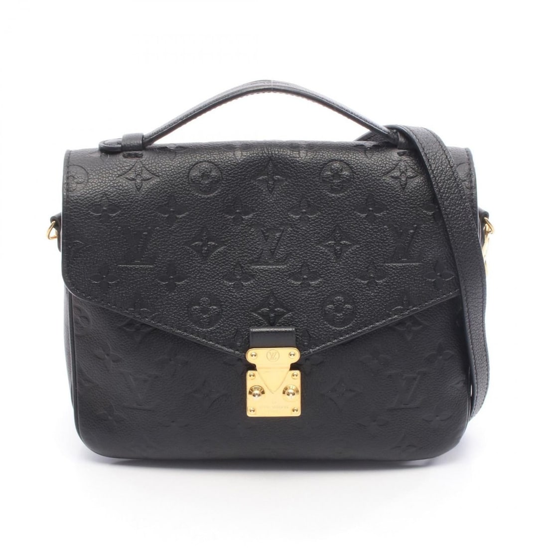 Louis Vuitton Metis MM Pochette Handbag in Monogram Empreinte Leather, Black, M41487: --- Catalog ---Category: SizeSize (HxWxD): 19cm x 25cm / 7.48'' x 9.84''Category: DesignType: Handbag, PochetteColor: NoirGender: WomenMaterial: Monogram Empreinte Category: GeneralMPN: M41487Brand: L