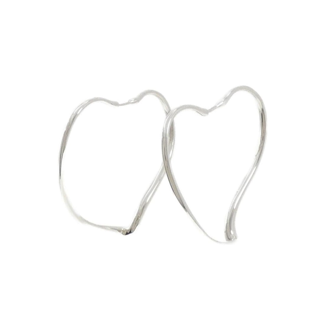 Tiffany Open Heart Hoop Earrings: --- Catalog ---Category: SizeWeight: 8.8g / 0.31oz.Size (HxWxD): 41.30mm x 4.80mm / 1.63'' x 0.19''Category: DesignType: Hoop earringsColor: SilverMetal: SilverGender: WomenMaterial: Silver 925Metal