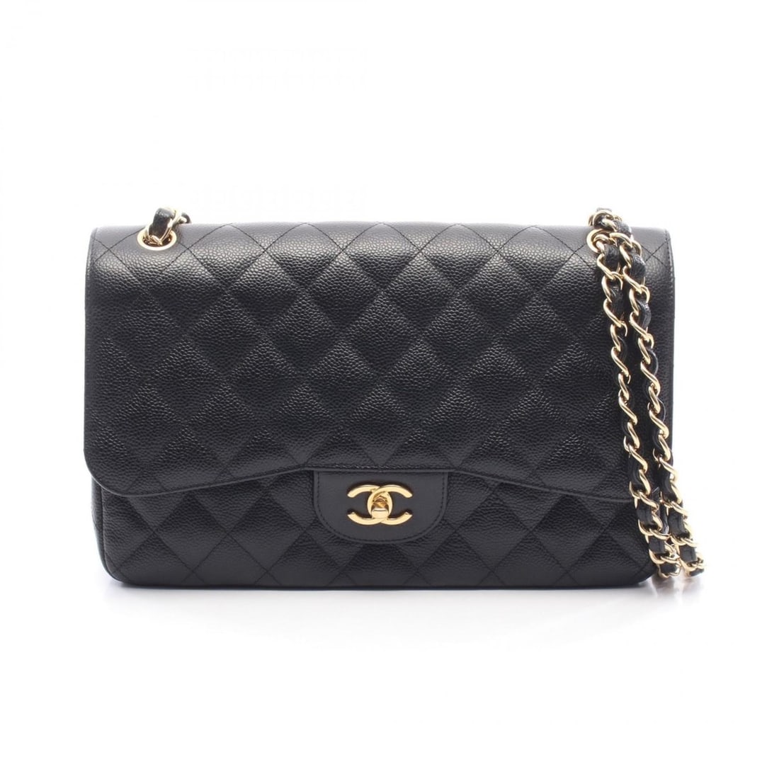 CHANEL Deca Matelasse 30 Single Flap Shoulder Bag in Grained Calfskin Leather, Black: --- Catalog ---Category: SizeSize (HxWxD): 21cm x 30cm x 8cm / 8.26'' x 11.81'' x 3.14''Category: DesignType: Shoulder bagColor: BlackGender: WomenMaterial: Leather Category: GeneralBrand: Chanel--- I