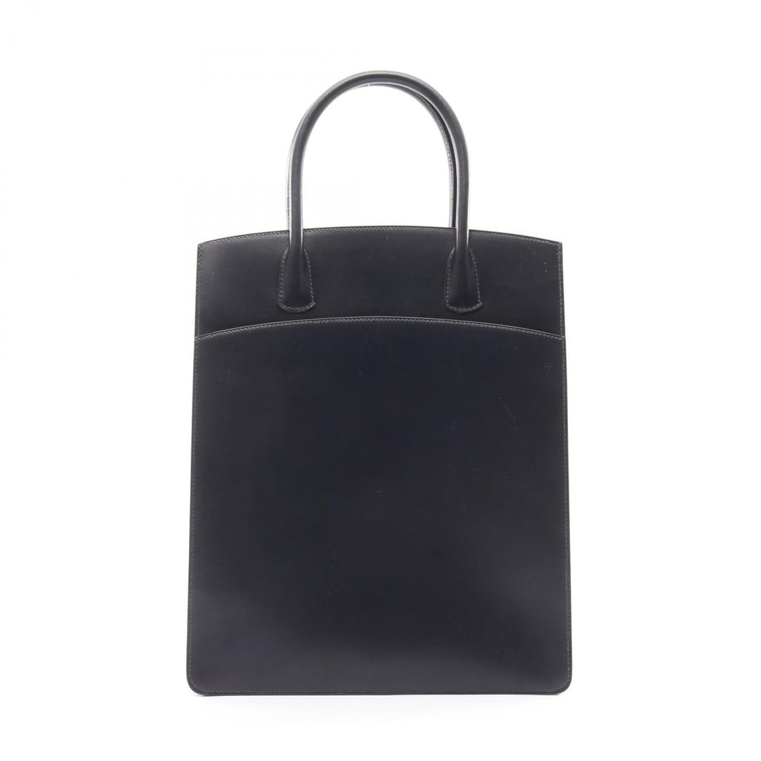 Hermes Hermès White Bust-Up Handbag Bag in Calfskin Box Calf Leather, Navy: --- Catalog ---Category: SizeSize (HxWxD): 36cm x 29.5cm x 12cm / 14.17'' x 11.61'' x 4.72''Category: DesignType: HandbagColor: Indigo blue, NavyGender: WomenMaterial: Box calf leather Category: Gener