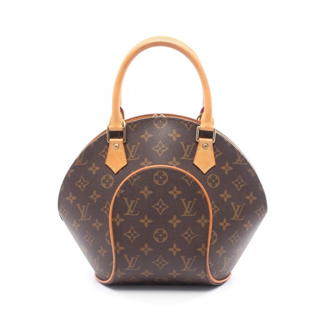 Louis Vuitton Ellipse PM Handbag, Coated Canvas and Leather, Monogram, Women's, Brown, M51127: --- Catalog ---Category: SizeSize (HxWxD): 26cm x 21cm x 13cm / 10.23'' x 8.26'' x 5.11''Category: DesignType: HandbagColor: Brown, MonogramGender: WomenMaterial: Coated canvas , Leather Category: Gen