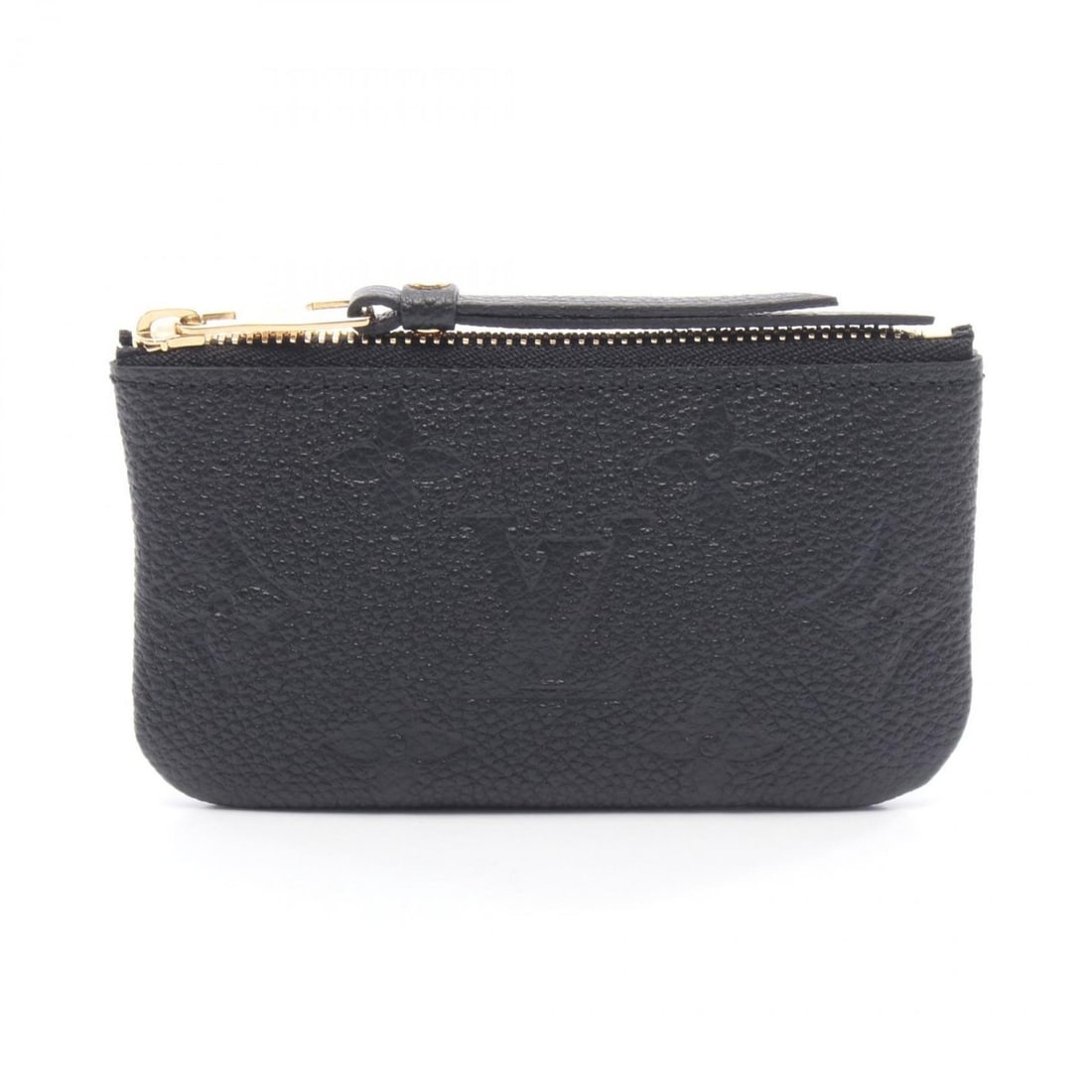 Louis Vuitton Monogram Empreinte Pochette Cle Wallet with Coin Purse, Leather, Women's, Black,: --- Catalog ---Category: SizeSize (HxWxD): 6.5cm x 11.5cm x 1cm / 2.55'' x 4.52'' x 0.39''Category: DesignType: Coin purse/coin caseColor: BlackGender: WomenMaterial: Monogram Empreinte Category: Gene