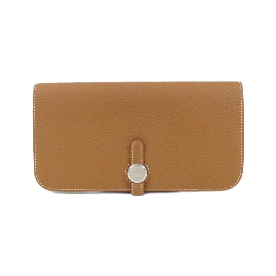 Hermes Dogon Long Wallet 061200CK: --- Catalog ---Category: SizeSize (HxWxD): 11cm x 20cm x 1cm / 4.33'' x 7.87'' x 0.39''Category: DesignType: Long wallet (bi-fold)Color: Gold, SilverGender: Men,WomenMaterial: Togo leather Category: