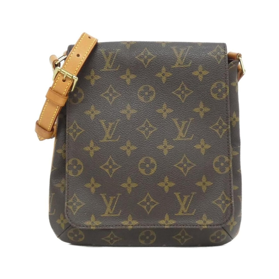 Louis Vuitton Monogram Musette Salsa Shoulder Bag M51258: --- Catalog ---Category: SizeSize (HxWxD): 23cm x 22cm x 7cm / 9.05'' x 8.66'' x 2.75''Category: DesignType: Shoulder bagColor: MarronGender: WomenMaterial: Coated canvas Hardware Color: