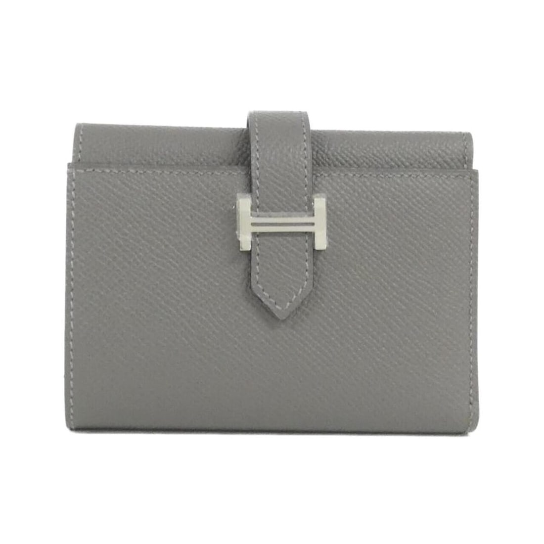 Hermes Bearn Combination 082875CK Wallet: --- Catalog ---Category: SizeSize (HxWxD): 8.5cm x 11cm x 2cm / 3.34'' x 4.33'' x 0.78''Category: DesignType: Wallet (bi-fold)Color: GrayGender: Women,MenMaterial: Epsom leather Category: GeneralMPN:
