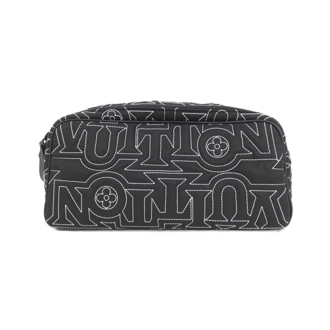 Louis Vuitton LV Snow Dopp Kit M21435 Handbag Pouch: --- Catalog ---Category: SizeSize (HxWxD): 15cm x 28cm x 16cm / 5.9'' x 11.02'' x 6.29''Category: DesignType: Handbag, PouchColor: BlackGender: Women,MenMaterial: Nylon Category: GeneralMPN:
