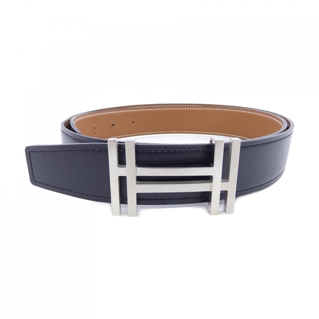 Hermes Hermès H AU CARRE 32mm reversible belt: --- Catalog ---Category: SizeWidth: 3cm / 1.18''Length: 87cm - 92cm / 34.25'' - 36.22''Category: DesignType: Standard beltColor: Black, BrownGender: MenCategory: GeneralBrand: Hermes--- Item List ---S
