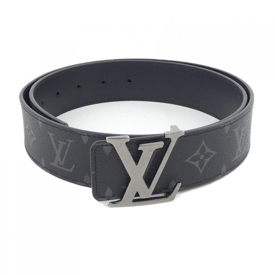 Louis Vuitton LV Initial 40mm Reversible Belt M9043: --- Catalog ---Category: SizeLength: 79.5cm - 89.5cm / 31.29'' - 35.23''Category: DesignType: Standard beltColor: Black, GrayGender: MenMaterial (Strap): Canvas Category: GeneralMPN: M9043Brand: