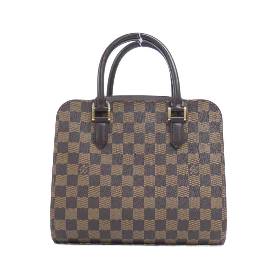 Louis Vuitton Damier Triana N51155 Handbag: --- Catalog ---Category: SizeSize (HxWxD): 23cm x 26cm x 13cm / 9.05'' x 10.23'' x 5.11''Category: DesignType: HandbagColor: EbeneGender: WomenMaterial: Coated canvas Hardware Color: GoldCategory: