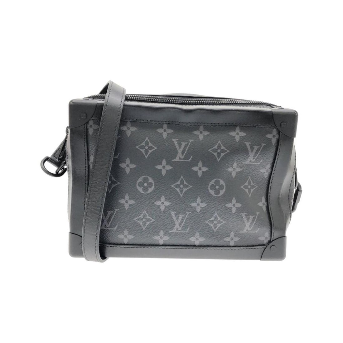 Louis Vuitton Monogram Eclipse Soft Trunk M44730 Shoulder Bag: --- Catalog ---Category: SizeSize (HxWxD): 17cm x 25cm x 9cm / 6.69'' x 9.84'' x 3.54''Category: DesignType: Shoulder bagColor: BlackGender: MenMaterial: Coated canvas Category: GeneralMPN: M44730Bran