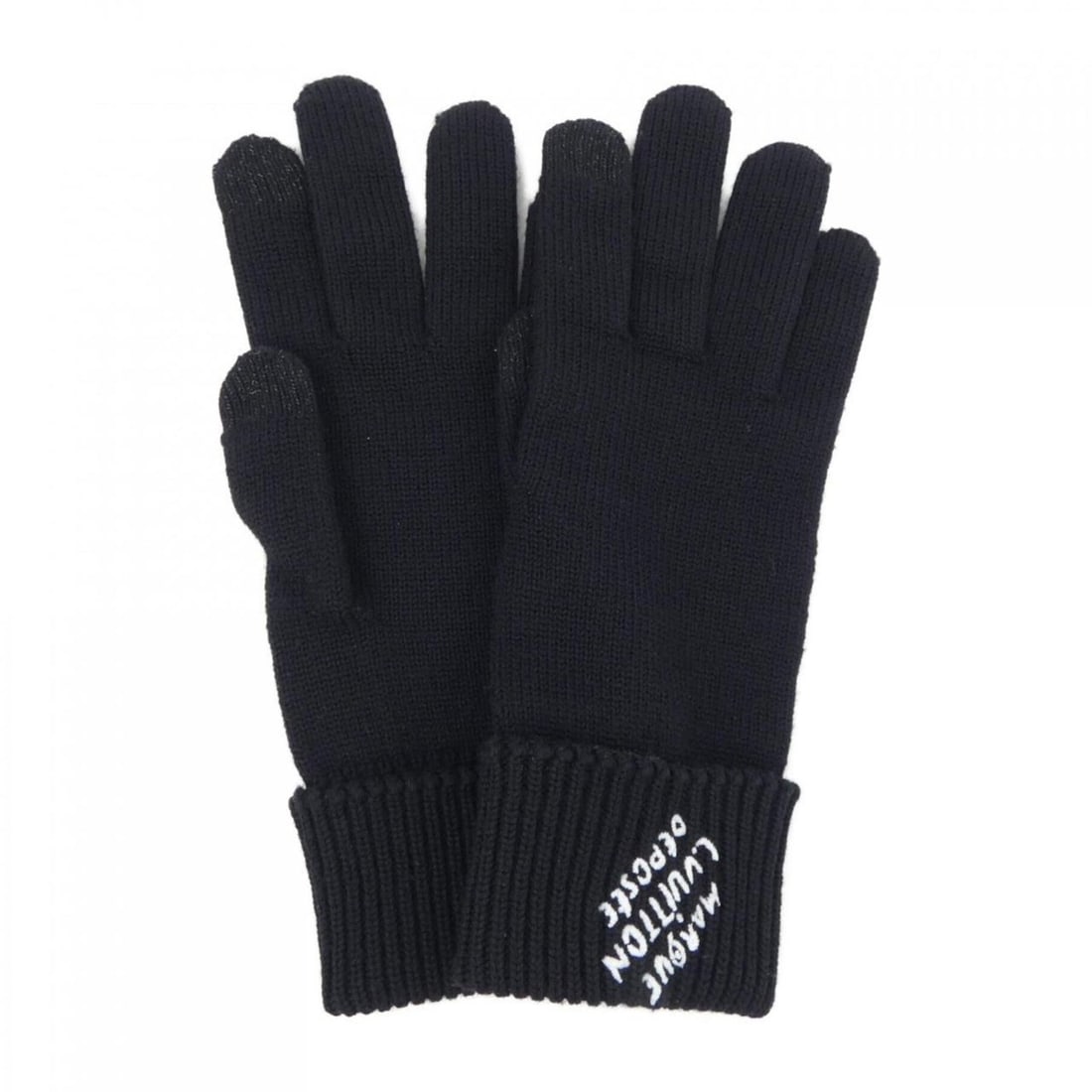 Louis Vuitton M7824I Gloves: --- Catalog ---Category: SizeHand Width: 18cm / 7.08''Total Length: 26.5cm / 10.43''Category: DesignType: Warm glovesColor: BlackGender: MenCategory: GeneralMPN: M7824IBrand: Louis Vuitton--- Item