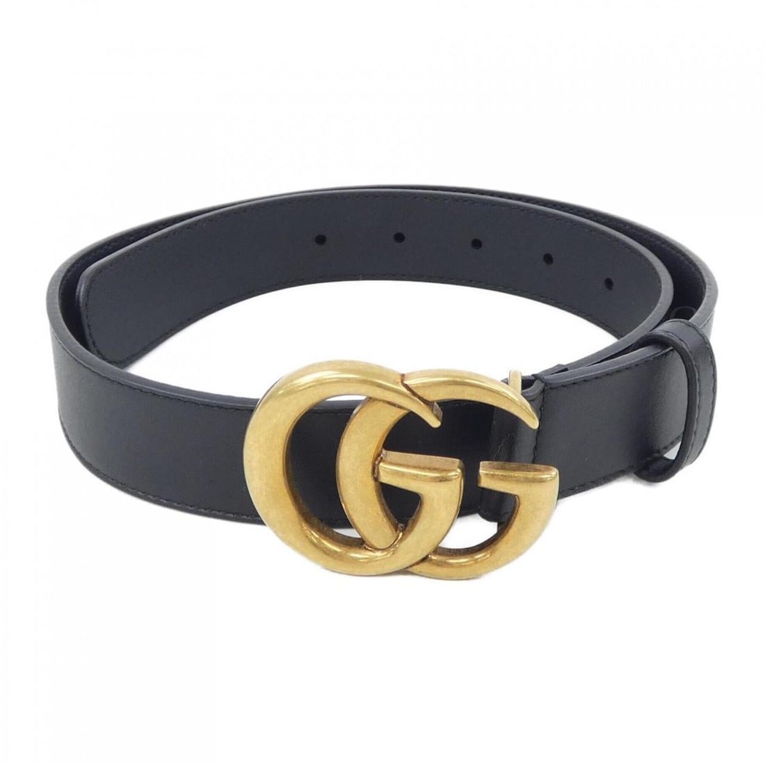 Gucci 414516 AP00T Double G Belt: --- Catalog ---Category: SizeLength: 65cm - 75cm / 25.59'' - 29.52''Category: DesignType: Standard beltColor: BlackGender: WomenCategory: GeneralBrand: Gucci--- Item List ---Section: