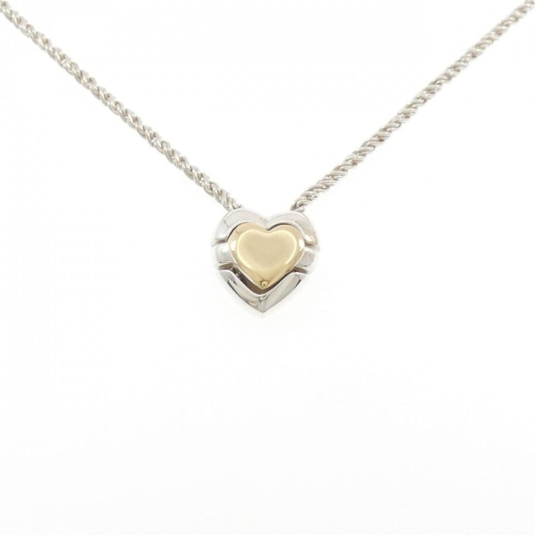 Tiffany 925 750YG necklace: --- Catalog ---Category: SizePendant Size: 17.5mm x 18mm / 0.68'' x 0.7''Neck Circumference: 42 cm / 16.53''Category: DesignGender: WomenMaterial: Silver 925, Yellow gold (18K)Pendant Type: