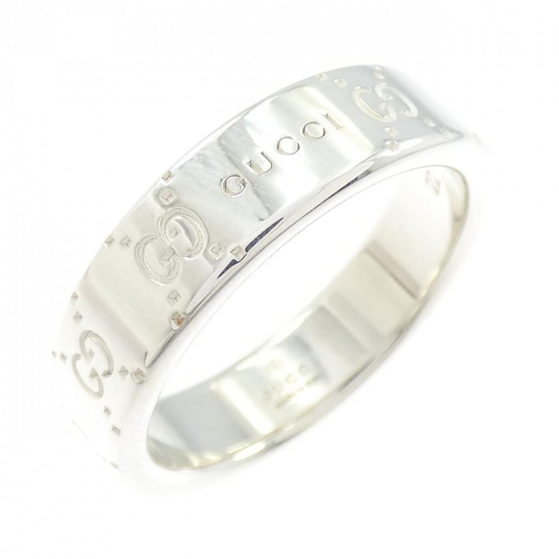 Gucci 925 ring: --- Catalog ---Category: SizeUS Size: 10Brand Size: 21Category: DesignType: Band ringGender: WomenMaterial: Silver 925Category: GeneralBrand: Gucci--- Item List ---Section: ConditionRanking: Rank A Us