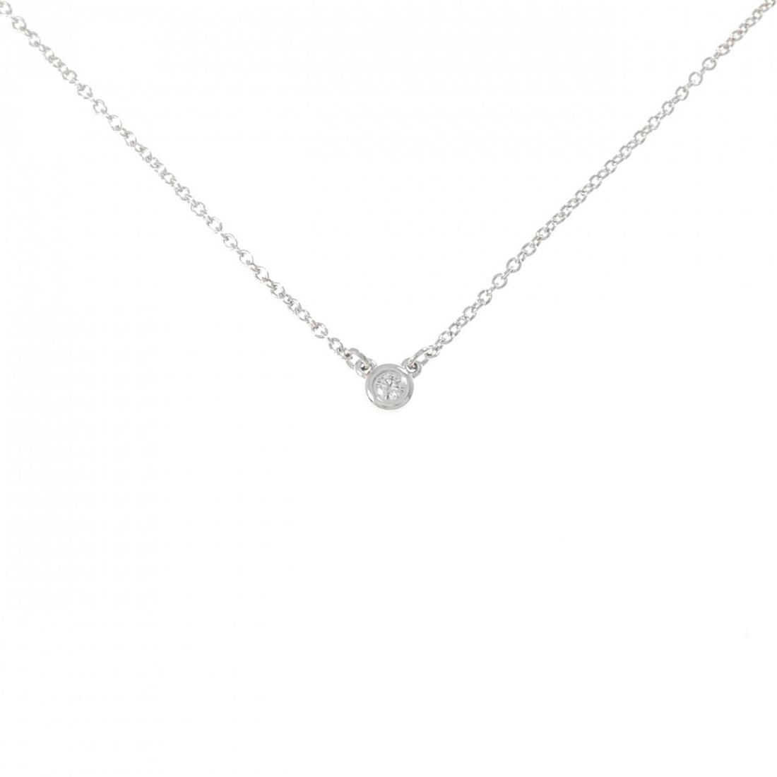 Tiffany By the Yard Necklace: --- Catalog ---Category: SizePendant Size: 3.7mm / 0.14''Neck Circumference: 42 cm / 16.53''Category: DesignStone: DiamondGender: WomenMaterial: Silver 925Necklace Type: NecklaceCategory: GeneralBrand