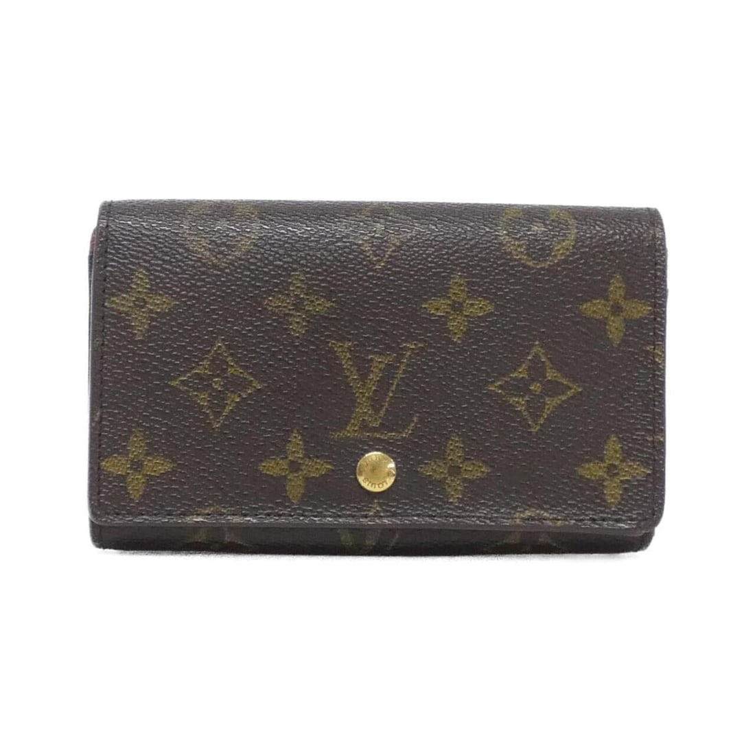 Louis Vuitton Monogram Porte-Monnaie Bi-Tresor M61730 Wallet: --- Catalog ---Category: SizeSize (HxWxD): 8cm x 14cm x 2cm / 3.14'' x 5.51'' x 0.78''Category: DesignType: Long wallet (bi-fold)Color: MarronGender: WomenMaterial: Coated canvas Category: