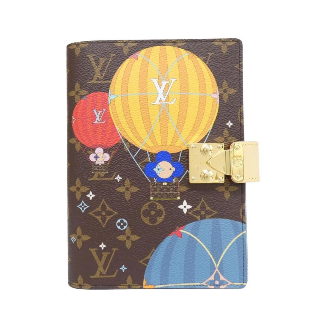 Louis Vuitton Monogram (Monogram Balloon) Couverture Carnet Paul GI0940 Organizer: --- Catalog ---Category: DesignColor: BrownGender: Women,MenMaterial: Coated canvas Category: GeneralMPN: GI0940Brand: Louis VuittonCategory: Physical PropertiesSize (HxWxD): 20cm x 14cm x 2cm /