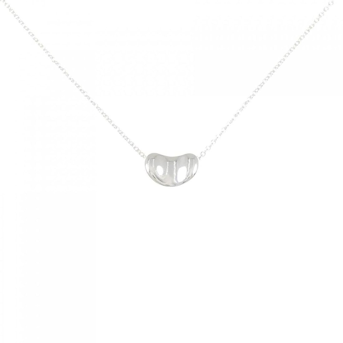 Tiffany Beans Necklace: --- Catalog ---Category: SizePendant Size: 7.2mm x 11.1mm / 0.28'' x 0.43''Neck Circumference: 45 cm / 17.71''Category: DesignColor: SilverGender: WomenMaterial: Silver 925Pendant Type: