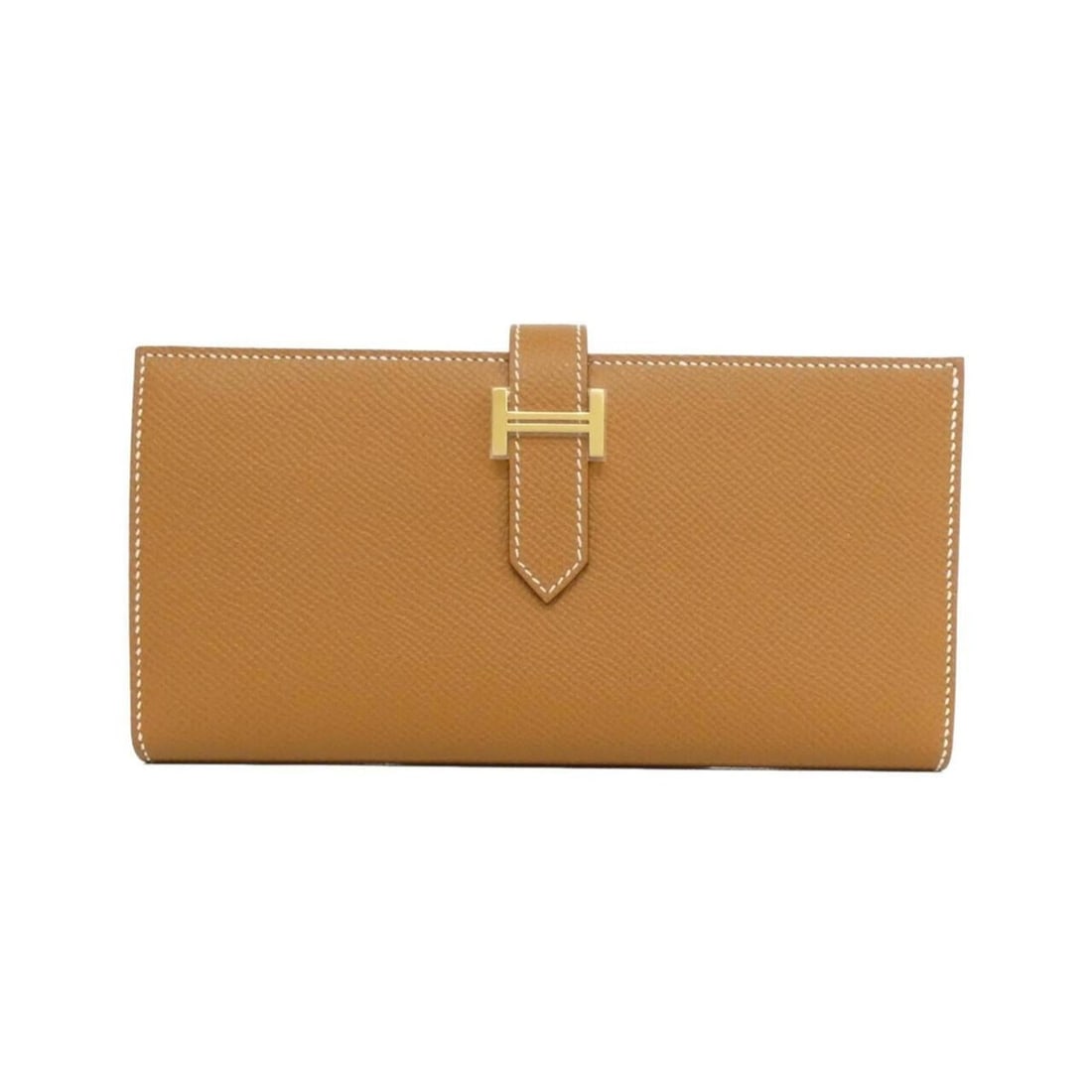 Hermes Bearn Souffle 039785CC Wallet: --- Catalog ---Category: SizeSize (HxWxD): 9cm x 17.5cm x 1.5cm / 3.54'' x 6.88'' x 0.59''Category: DesignType: Long wallet (bi-fold)Color: BrownGender: WomenMaterial: Epsom leather Category: